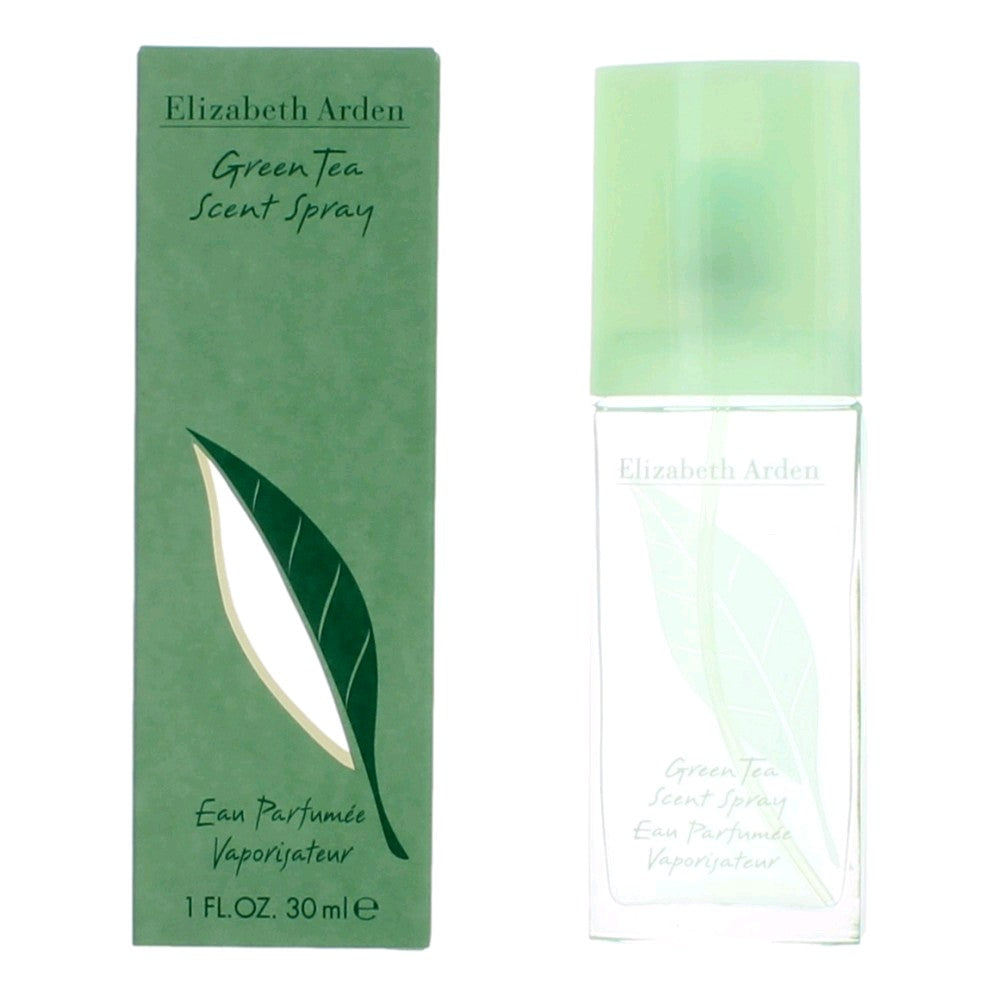 Bottle of Green Tea by Elizabeth Arden, 1 oz Eau Parfumee Spray for Women